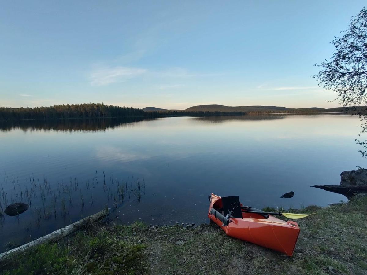 Lagomhuset - A Peaceful Holiday In Swedish Lapland Vidsel Kültér fotó